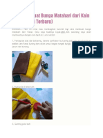 Download Cara Membuat Bunga Matahari Dari Kain Flanel by Muhtar Dian SN318529383 doc pdf