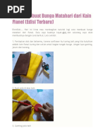 Download Cara Membuat Bunga Matahari Dari Kain Flanel by Muhtar Dian SN318529383 doc pdf