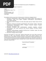 Download Contoh Surat Pakta Integritas Guru by Triyugo Siswo Bintoro SN318529550 doc pdf