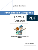 PMR English Language: Form 1 (Lesson 13)