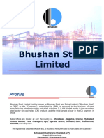 Bhushan Steel PPT Final