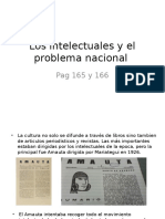 Los Intelectuales y El Problema Nacional