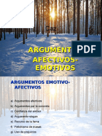 Argumentos Emotivos Afectivos