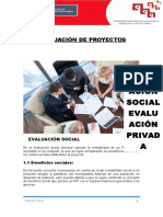 Evaluacion Social y Privada