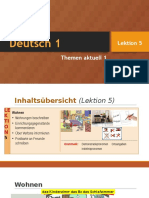 Deutsch 1 - Lektion 5 (2016-04-27)