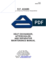 Heat Exchanger Aftercooler and Separator