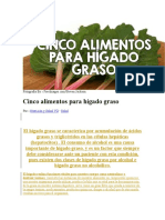 Alimentos Higao Graso