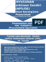 Penyusunan HPS