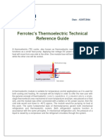 Ferrotec's Thermoelectric Technical Reference Guide