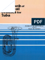 First Book of Practical Studes From Tuba Getchell