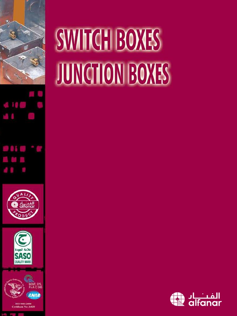 Alfanar Switch Boxes Junction Boxes Catalog PDF | PDF