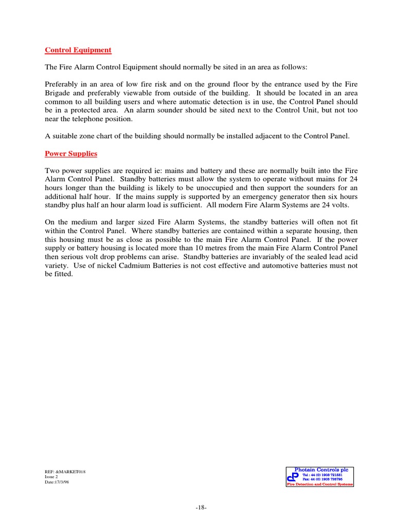 Pages From []_Guide_To_Fire_Alarms 19 to 20 | Cable | Electrical Wiring