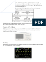 Anatomy of An O Scope: The Display