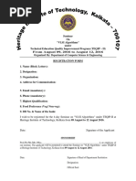 Vlsi Algo Registration Form