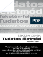 Tudatos Életmód Mukafüzet Szikszay Csaba