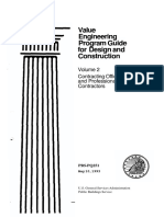 Value Engineering Program Guide For Design and Construction Vol 2