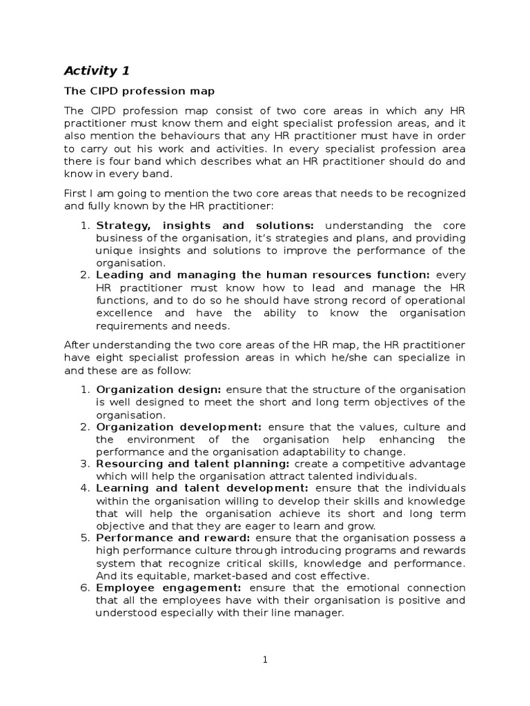 Cipd level 5 assignments examples image