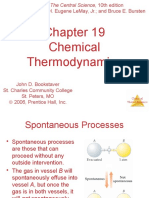 CH 19-Chemical Thermodynamics