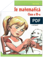 Caiet de Matematica Clasa a III A