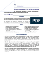 CTO VP Software Engineering Innovation in San Francisco Bay CA Resume Patrice Tollenaere