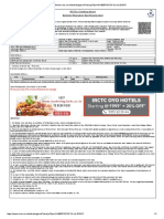 Irctcs E Ticketing Service Electronic Reservation Slip (Personal User)