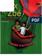 Alex Et Zoe 3 Cahier D'exercices