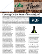 13-Newsletter - Exploring On-Site Reuse of Excavated Soil
