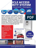Brosur Vehicle Access Security System - PT. Akses Global Indonesia