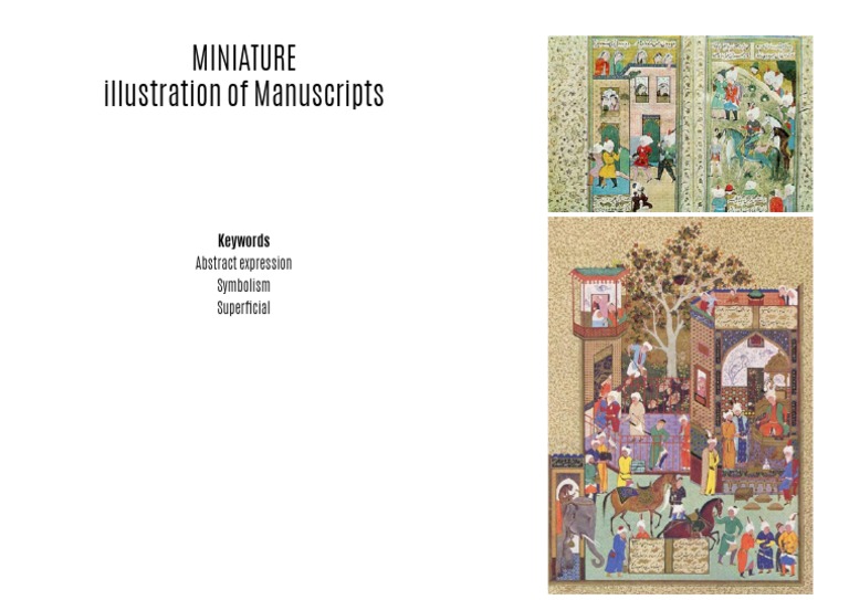 Miniature Illustration of Manuscripts: Keywords | PDF