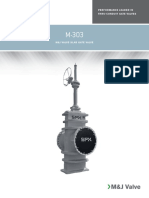 M and J Slab Gate Valve 