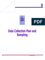 1.2 Data Collection Plan and Sampling