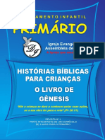 Revista Primários - Lições Bíblicas a partir de Gênesis