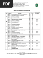 Matriz Pedagogia