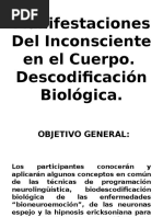 Manifestaciones Del Inconsciente en El Cuerpo. Descodificación Biológica