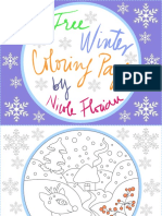 Winter Coloring Book