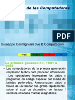 Evolución de Las Computadoras