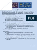 Guidelines and Policies for Online Course Work PDF