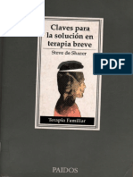 Claves para La Solución en Terapia Breve