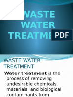 Waste Water Treatment1