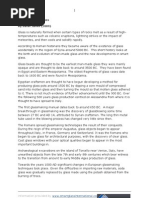 The History of Glass