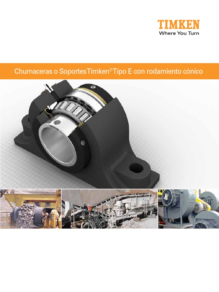 Catalogo Timken Equivalencias Chumaceras Pesadas