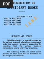 Download Subsidiary Books by manishsingh6270 SN31866782 doc pdf