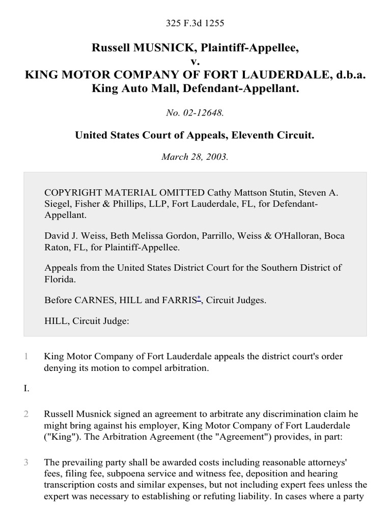 Arbitration Agreement Enforceability Case | PDF | Arbitration ...