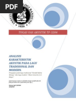 Download Analisis Perbandingan Karakteristik Akustik Pada Lagu Tradisional dan Modern by rahman_agil SN31866951 doc pdf