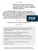 Alabama-Tombigbee Rivers v. Dirk Kempthore, 477 F.3d 1250, 11th Cir. (2007)