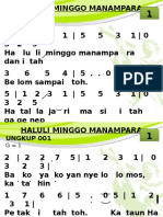 Ungkup 001 - Haluli Minggo Manampara