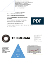 Presentacion Tribologia Clase I