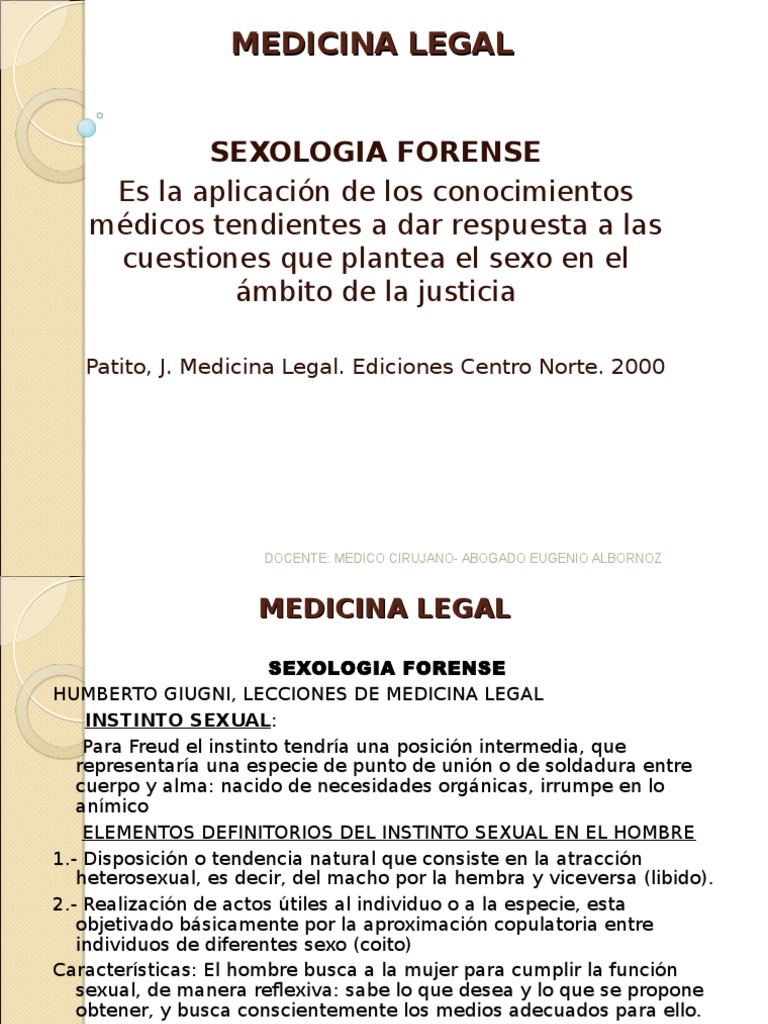 .OLOGIA FORENSE  Violación  Relacionesuales