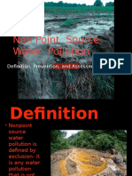 Nonpoint Source Water Pollution