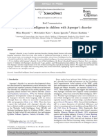 Superior Fluid Intelligence in Children With Asperger's Disorder